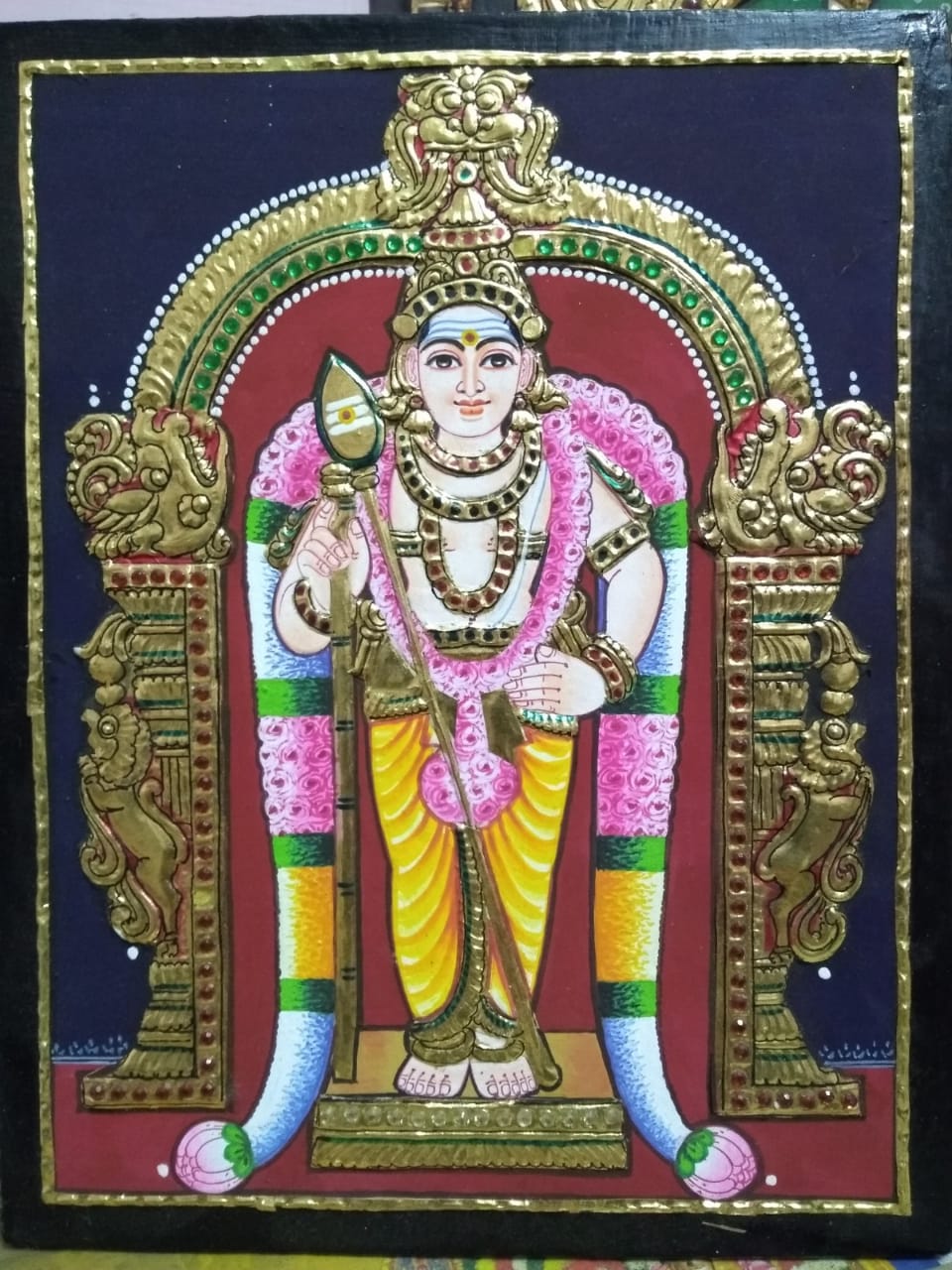 Tanjore Paintings - Subramanya Swamy