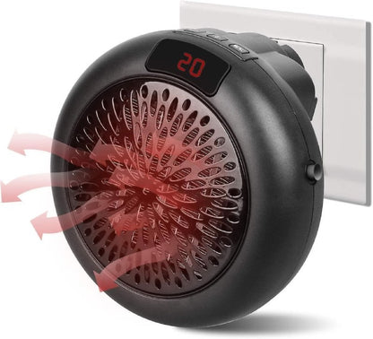 SUMMERCOOL 900-Watt Mini Room Heater or  Electric Handy Air Warmer Personal Desktop Space Mini Fan