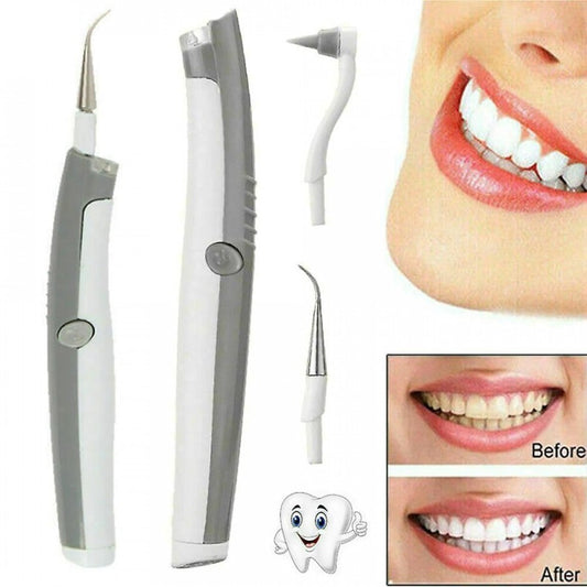 ULTRASONIC ELECTRIC TOOTH DENTAL CLEANER WITH LED LIGHT