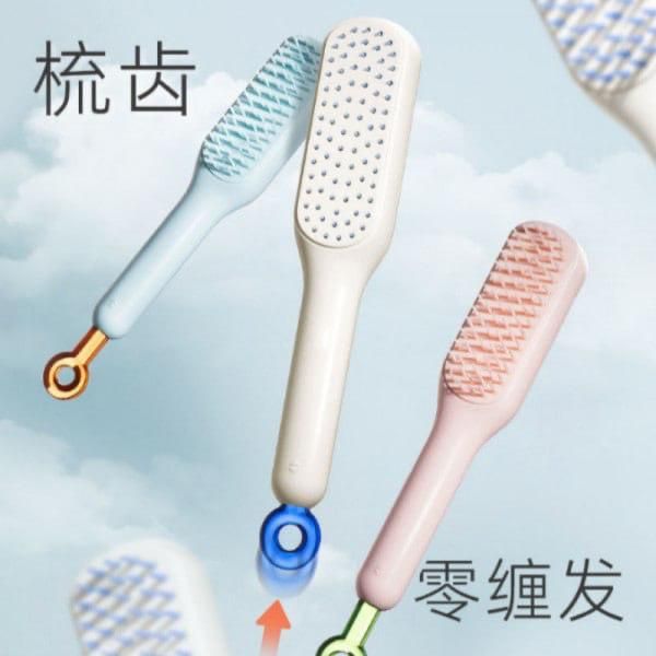 Self-cleaning Anti-static Massage Comb for Adults and Kids