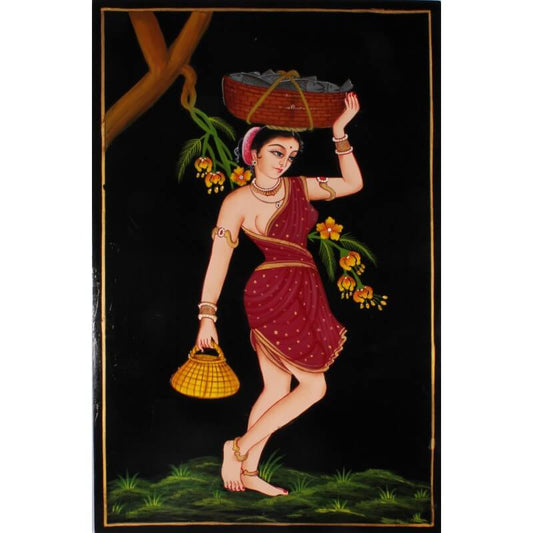 Nirmal Painting - Fisher Lady