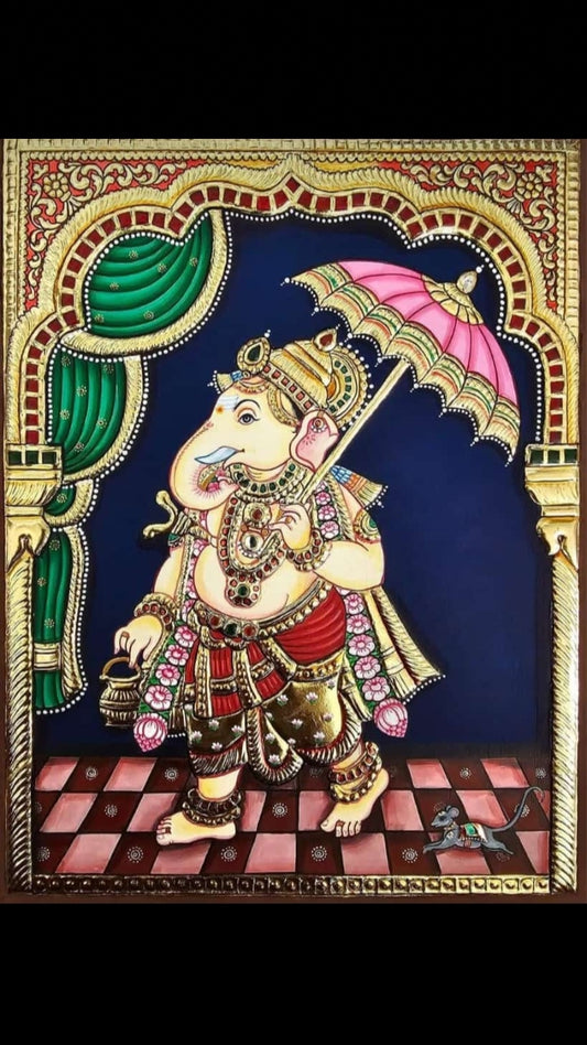 Tanjore Paintings - Lord Vinayka