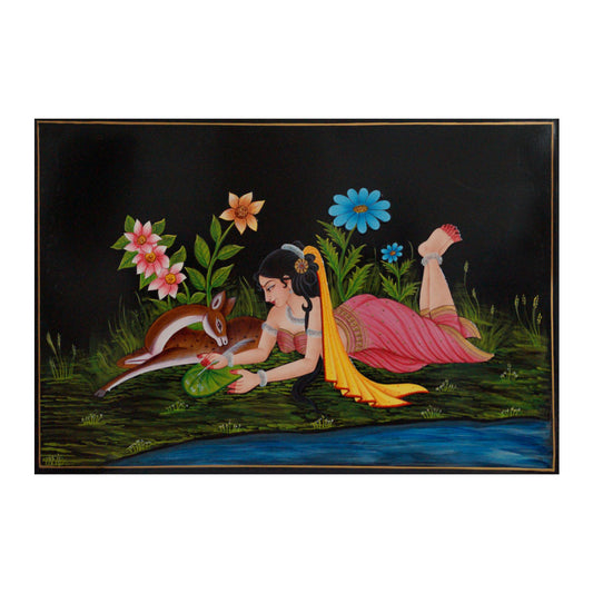 Nirmal Painting Shakuntala